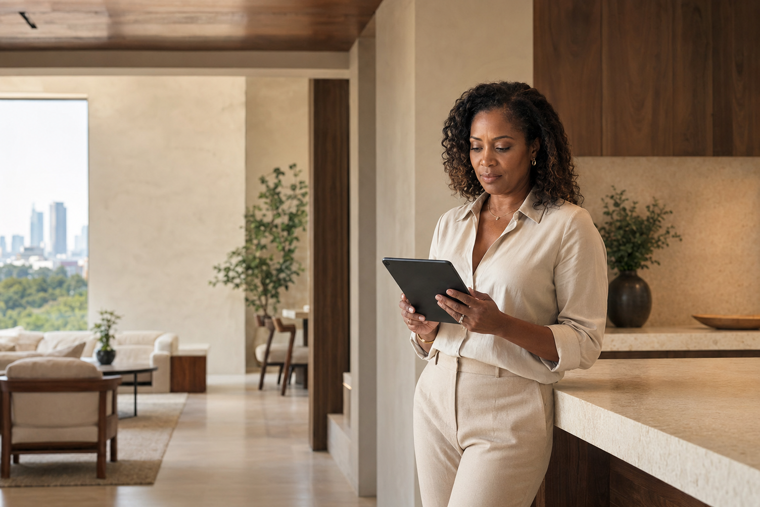 Property owner managing a premium Dallas rental